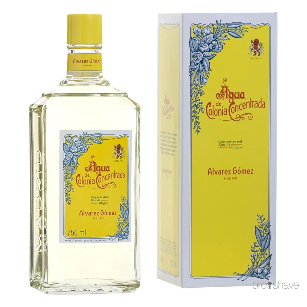 Eau de Cologne Auga in 750 ml. from Alvarez G mez